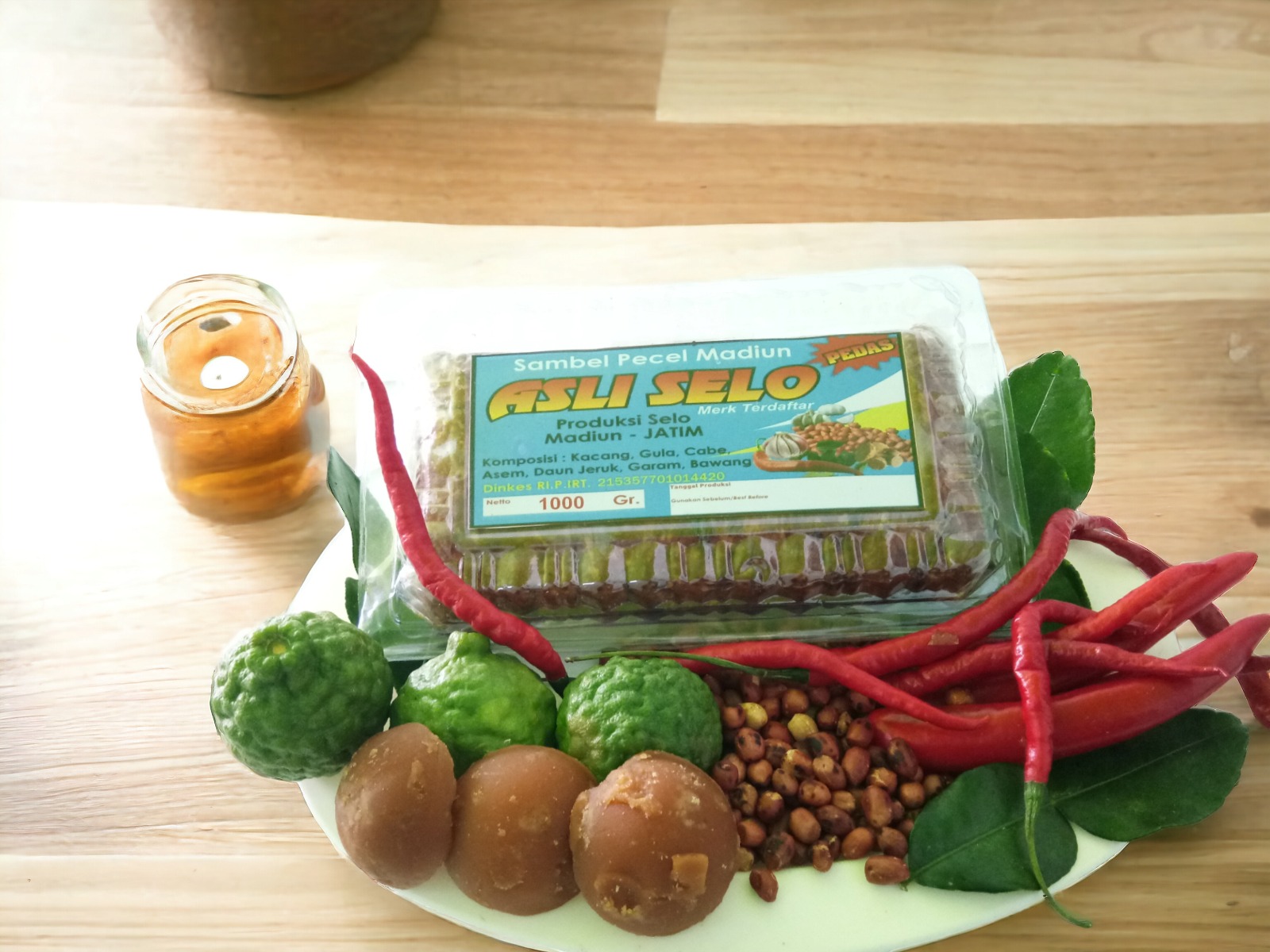 Sambel Kacang 250gr Varian Pedas