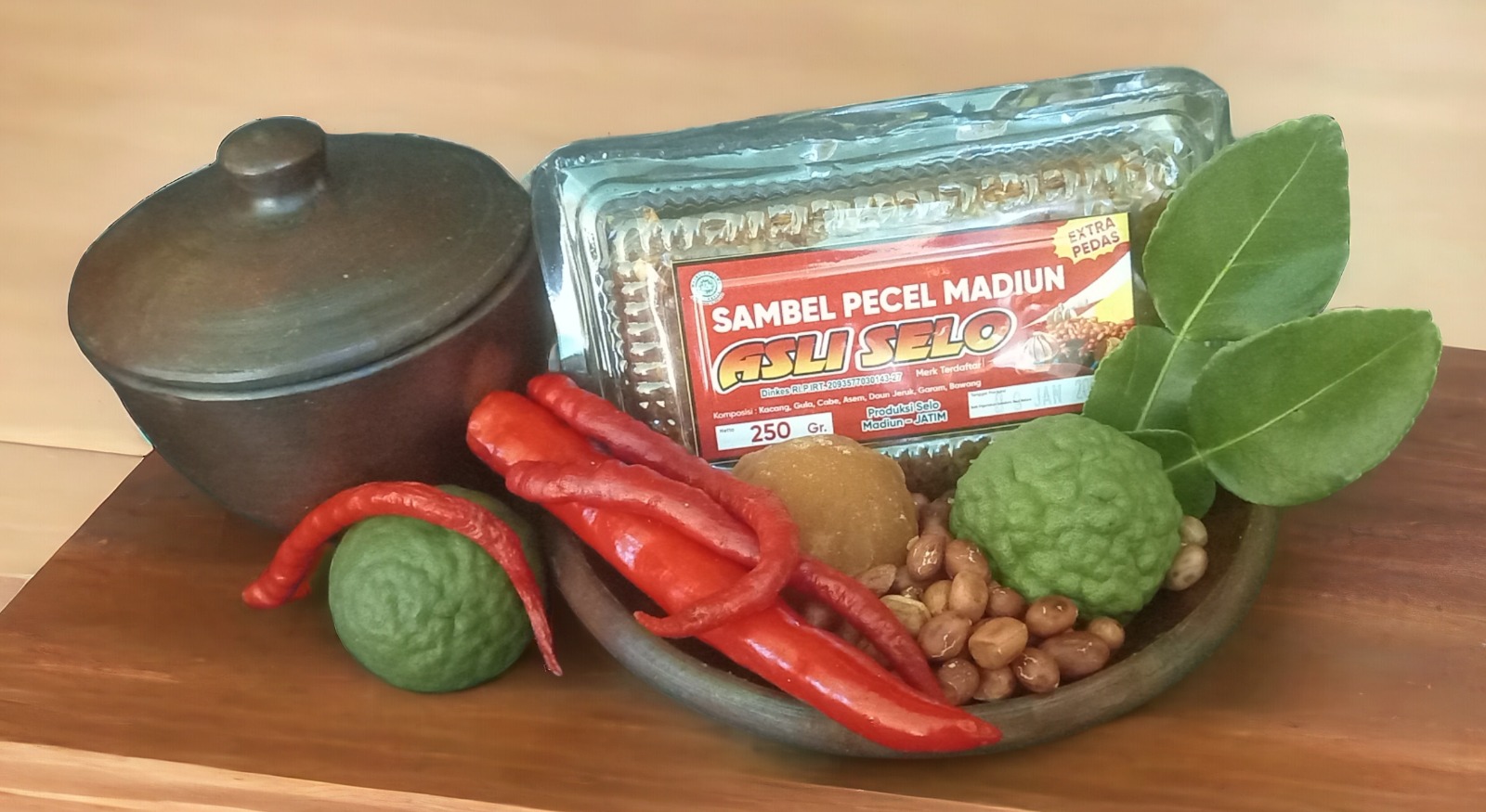 Sambel Kacang Varian Extra Pedas 200gr