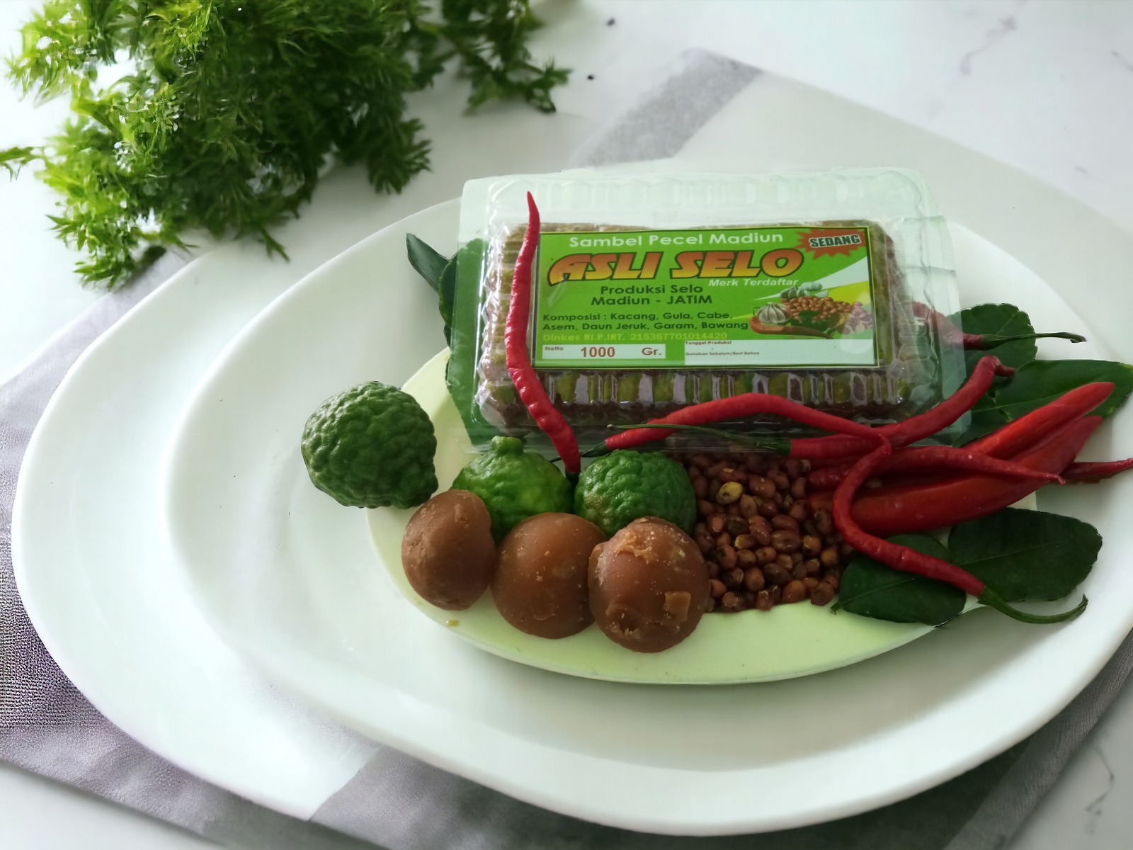 Sambel Kacang 250gr Varian Sedang