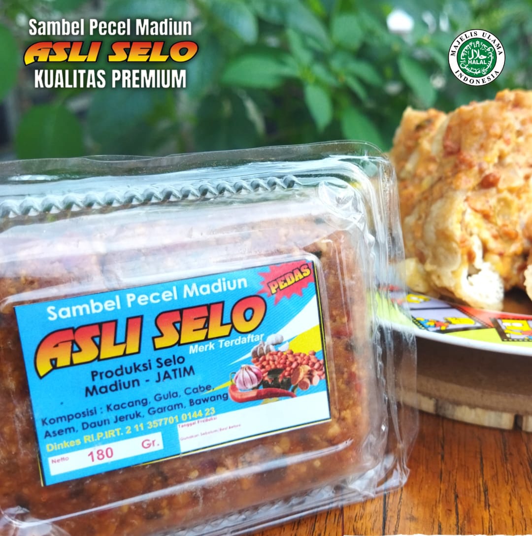 Sambel Kacang 180gr Varian Pedas