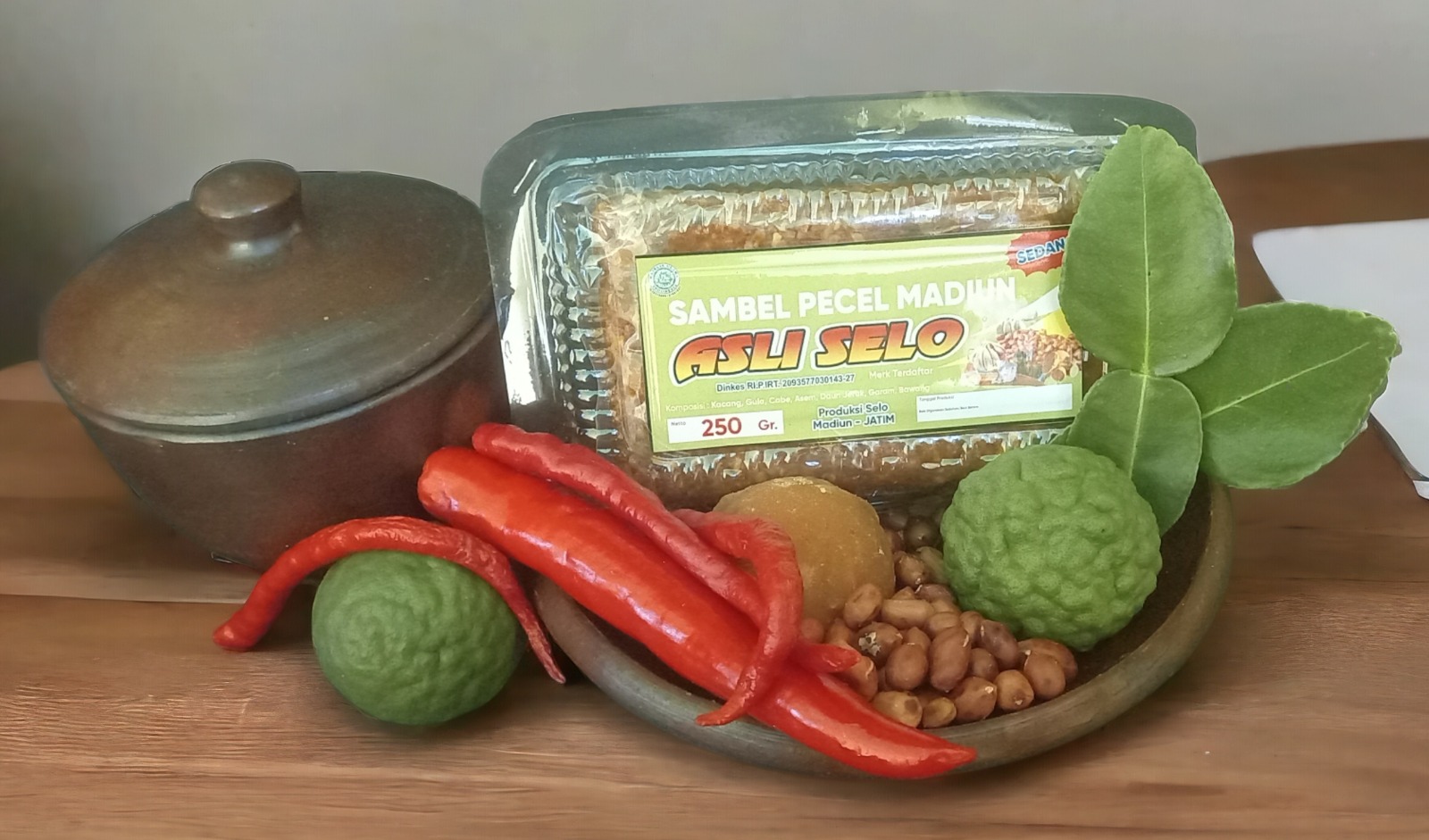 Sambel Kacang Varian Sedang 200gr